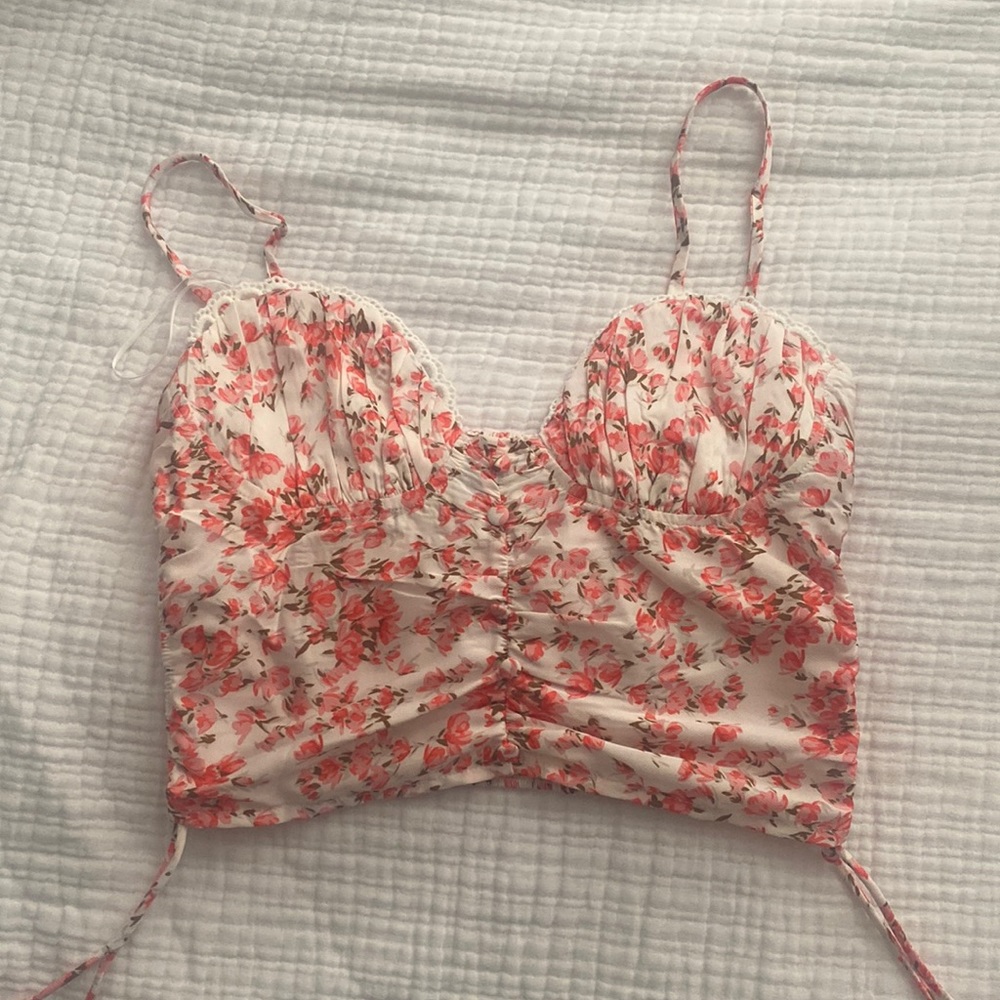 Princess Polly Floral Corset Top 💘